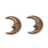 Zinc Alloy Cabochons PALLOY-WH0036-27AB-2