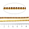 Iron Rhinestone Cup Chains CH-A008-01F-3