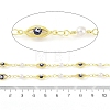 Enamel Lip Link Chains CHC-C006-02G-02-3