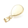 Brass & Shell Pearl Pendants PALLOY-JF05622-2
