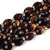 Natural Red Tiger Eye Beads Strands G-N342-35-8x6-04-2