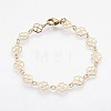 Ion Plating(IP) 304 Stainless Steel Chain Bracelets BJEW-P236-02G-1