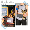 20Pcs 2 Colors Self-adhesive 201 Stainless Steel Type Business Cards AJEW-UN0002-30A-5