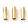 Brass Tube Beads KK-Y003-73D-G-1