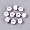 Handmade Crackle Porcelain Beads PORC-Q008-06A-03-1
