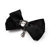 Detachable Polyester Bowknot Shoe Decoration AJEW-WH0235-76B-2