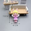 Rabbit Angel PVC Bag Keychain PW-WG1A29D-05-2