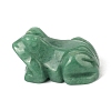 Natural Green Aventurine Carved Frog Figurines PW-WG28658-02-1