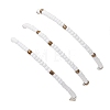 3Pcs Synthetic Turquoise Beads Stretch Bracelets for Women BJEW-JB13493-7