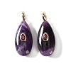 Natural Amethyst Pendants GG-CBA6382-05C-1