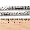 201 Stainless Steel Box Chain Necklaces for Men LS-STAS-V011-01B-P-1-5