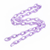 Handmade Transparent ABS Plastic Cable Chains KY-S166-001C-3