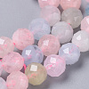 Natural Morganite Beads Strands G-R362-09-2