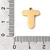 304 Stainless Steel Pendants STAS-K297-09T-G-3
