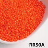 Opaque 8/0 Glass Seed Beads SEED-I013-3mm-RR50A-1