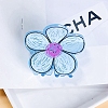 Flower Acrylic Large Claw Hair Clips PW-WG17948-08-1