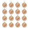 Golden Plated Alloy Enamel Charms ENAM-S118-06P-2