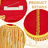 Polyester Tassel Epaulettes AJEW-WH0481-519C-02-4