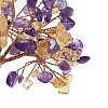 Natural Yellow Quartz & Amethyst Chips Tree Decorations DJEW-M012-01B-3