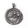 Tribe Style 304 Stainless Steel Pendants STAS-P305-65AS-2