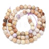 Natural Purple Opal Beads Strands G-L642-B21-6mm-3