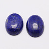 Dyed Oval Natural Lapis Lazuli Cabochons X-G-K020-40x30mm-02-1