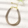 Women's Polyester Bracelets BJEW-H642-02G-3