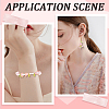 DIY Leaf Flower Findings Kits DIY-PA0001-64D-5