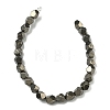 Natural Gold Pyrite/Golden Pyrite Beads Strands G-G459-A01-6mm-3