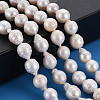 Natural Keshi Pearl Beads Strands PEAR-S020-F08-5