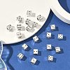Tibetan Style Alloy European Beads TIBE-Q050-132AS-LF-4