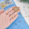   120Pcs 6 Style Brass Beads KK-PH0006-82-3