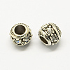 Alloy Rhinestone European Beads MPDL-R036-08F-1