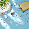 26Pcs Alloy Rhinestone Pendant Decorations HJEW-PH02571-4