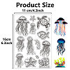 Plastic Stamps DIY-WH20018-0243-2