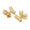 Brass Micro Pave Clear Cubic Zirconia Pendants KK-H526-10G-2
