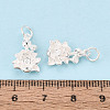 925 Sterling Silver Pendants STER-T009-14S-4