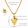 304 Stainless Steel Pendant Necklaces FS-WG0CD66-12-1