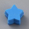 Star Silicone Focal Beads LS-SIL-TAC0008-08F-1