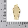 Brass Micro Pave Cubic Zirconia Pendants KK-F892-04G-02B-3