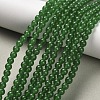 Natural & Dyed Malaysia Jade Bead Strands X-G-A146-4mm-A06-1