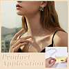 304 Stainless Steel with Clear Glass Rectangle Pendant Urn Ashes Necklaces for Women Men NJEW-WH0013-83P-01-5