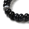 Natural Black Agate Beads Strands G-H295-C03-06-4