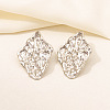 Geometric Irregular Earrings Stainless Steel 18k Studs Jewelry Accessories VH8624-7-1