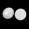 Natural White Jade Cabochons X-G-C115-01B-44-2