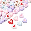 100Pcs Opaque Acrylic Beads OACR-FS0002-48-2