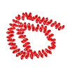 Crystal Glass Beads Strands GLAA-D033-35-4