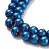 Synthetic Magnetic Hematite Beads Strands G-P545-K01-01-4