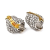 Mother's Day Alloy Rhinestone European Beads PALLOY-K014-03P-2