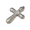 304 Stainless Steel Pendants STAS-P449-03B-P-2
